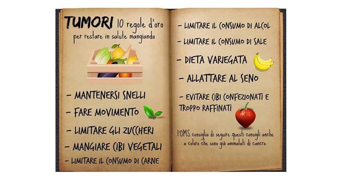 tumori-salute-dieta variegata-Patrizia Di Mare-nutrizionista-Siracusa-Augusta-Lentini
